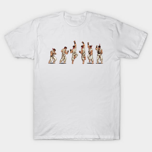 Street Fighter 2 Ryu Shoryuken T-Shirt by STUFFnTHINGS